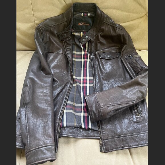 Ben Sherman Other - Ben Sherman Leather Moto Jacket